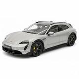 [GT Spirit] 1:18 Porsche 2021 Taycan Cross Turismo Turbo S Gray Model Car Resin