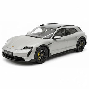 [GT Spirit] 1:18 Porsche 2021 Taycan Cross Turismo Turbo S Gray Model Car Resin