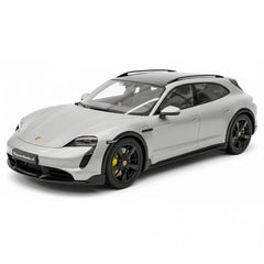 [GT Spirit] 1:18 Porsche 2021 Taycan Cross Turismo Turbo S Gray Model Car Resin