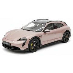 [GT Spirit] 1:18 Porsche 2021 Taycan Cross Turismo Turbo S rosa modellino di auto resina