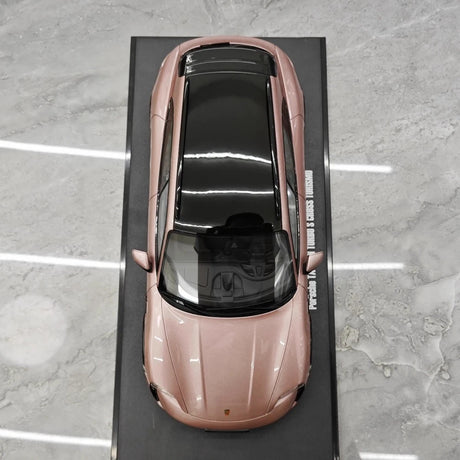 [GT Spirit] 1:18 Porsche 2021 Taycan Cross Turismo Turbo S rose voiture miniature Resin