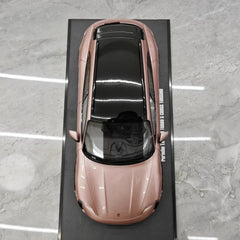 [GT Spirit] 1:18 Porsche 2021 Taycan Cross Turismo Turbo S Pink Model Car Resin