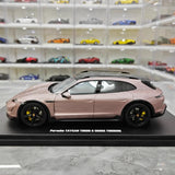 [GT Spirit] 1:18 Porsche 2021 Taycan Cross Turismo Turbo S Pink Model Car Resin