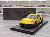 [GT Spirit] 1:18 Porsche 2023 911 Turbo S BRABUS Rocket 900 Yellow Model Car Resin