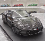 [GT Spirit] 1:18 Porsche 2023 911 Turbo S BRABUS Rocket 900 Black Model Car Resin