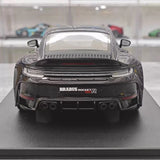 [GT Spirit] 1:18 Porsche 2023 911 Turbo S BRABUS Rocket 900 Black Model Car Resin
