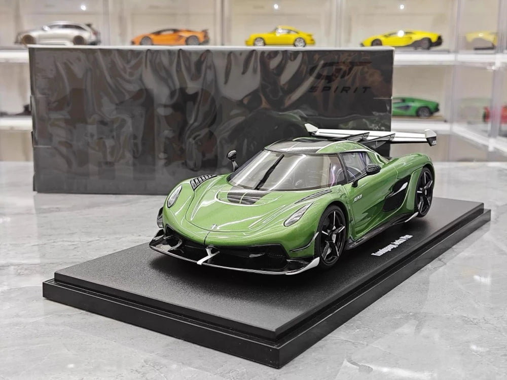 [GT Spirit] 1:18 Koenigsegg 2019 Jesko Attack Green Model Car Resin