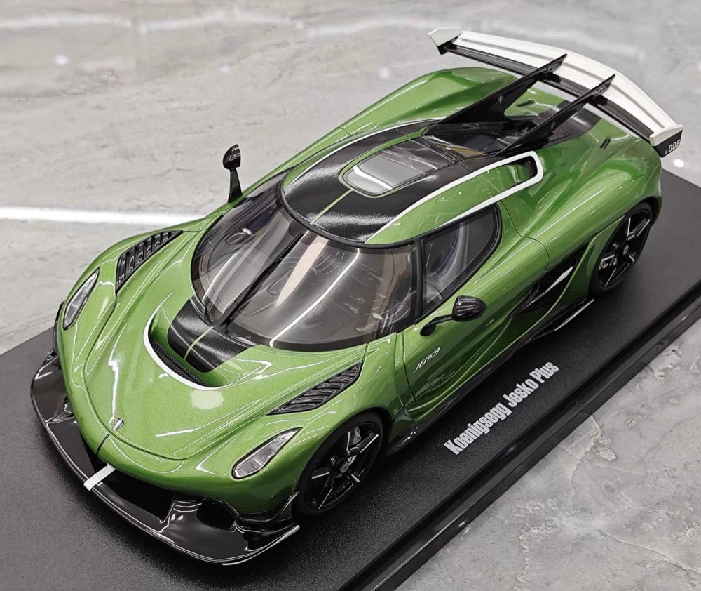 [GT Spirit] 1:18 Koenigsegg 2019 Jesko Attack Green Model Car Resin