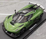 [GT Spirit] 1:18 Koenigsegg 2019 Jesko Attack Green Model Car Resin