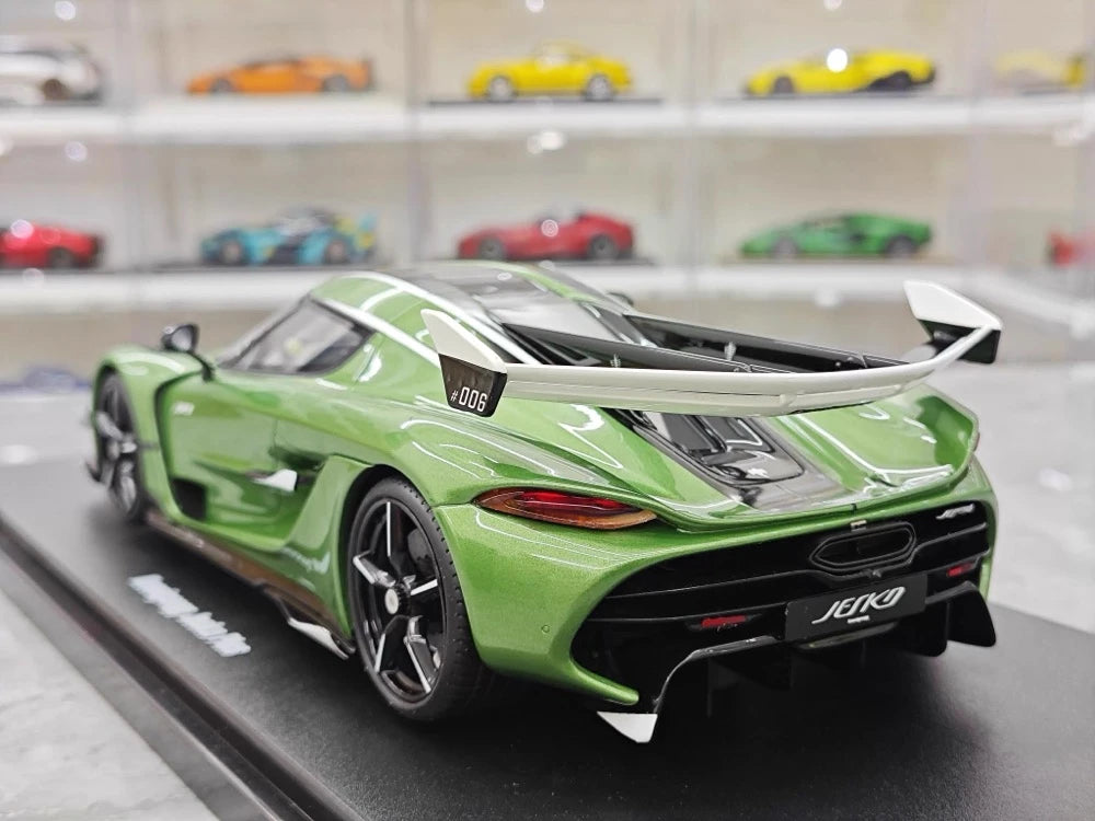 [GT Spirit] 1:18 Koenigsegg 2019 Jesko Attack Green Model Car Resin