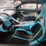 [Henson & Heaven] 1:18 Bugatti 2019 Divo svart modellbil harts