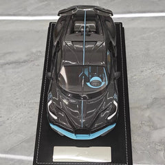 [Henson & Heaven] 1:18 Bugatti 2019 Divo Black Model Car Resin