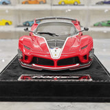 Henson & Heaven Ferrari 2017 FXX-K 에보 메탈릭 레드 카본 레이싱 도색 1:18 – 수집용 레진 모델 레진