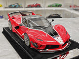 Henson & Heaven Ferrari 2017 FXX-K 에보 메탈릭 레드 카본 레이싱 도색 1:18 – 수집용 레진 모델 레진