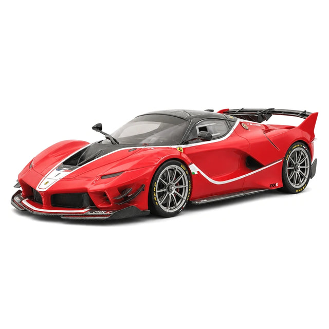 Henson & Heaven Ferrari 2017 FXX-K 에보 메탈릭 레드 카본 레이싱 도색 1:18 – 수집용 레진 모델 레진