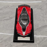 Henson & Heaven Ferrari 2017 FXX-K 에보 메탈릭 레드 카본 레이싱 도색 1:18 – 수집용 레진 모델 레진