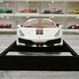 Henson & Heaven Ferrari 2018 488 피스타 구찌 에디션 1:18 – 수집용 레진 모델 레진
