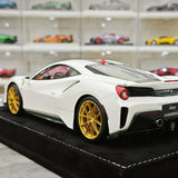 Henson & Heaven Ferrari 2018 488 피스타 구찌 에디션 1:18 – 수집용 레진 모델 레진