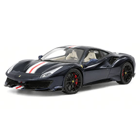 Henson & Heaven Ferrari 2018 488 피스타 메탈릭 다크 블루 1:18 – 수집용 레진 모델 레진