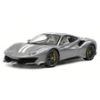 Henson & Heaven Ferrari 2018 488 Pista Metallic Grey 1:18 – Sammelobjekt-Resin-Modellharz