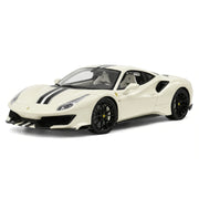 Henson & Heaven Ferrari 2018 488 Pista Off-White 1:18 – 컬렉션용 레진 미니카