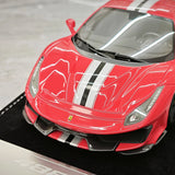 Henson & Heaven Ferrari 2018 488 Pista Rosso Corsa 1:18 – samlarresinmodellresin