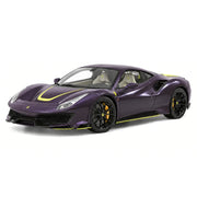 Henson & Heaven Ferrari 2018 488 Pista Viola Hong Kong 1:18 – 컬렉션용 레진 미니카