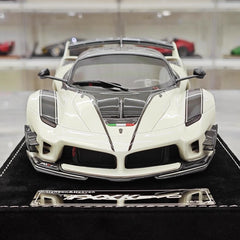[Henson & Heaven] 1:18 Ferrari 2018 FXX-K EVO bianco modellino di auto resina