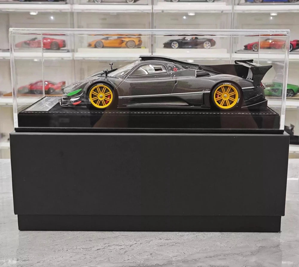[Henson & Heaven] 1:18 Pagani 2010 Zonda R Evolution zwart modelauto Hars