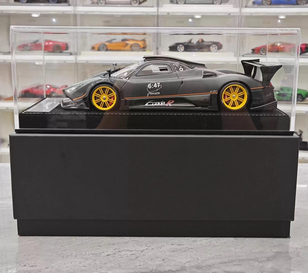 [Henson & Heaven] 1:18 Pagani 2010 Zonda R Evolution nuovo York Time modellino di auto resina