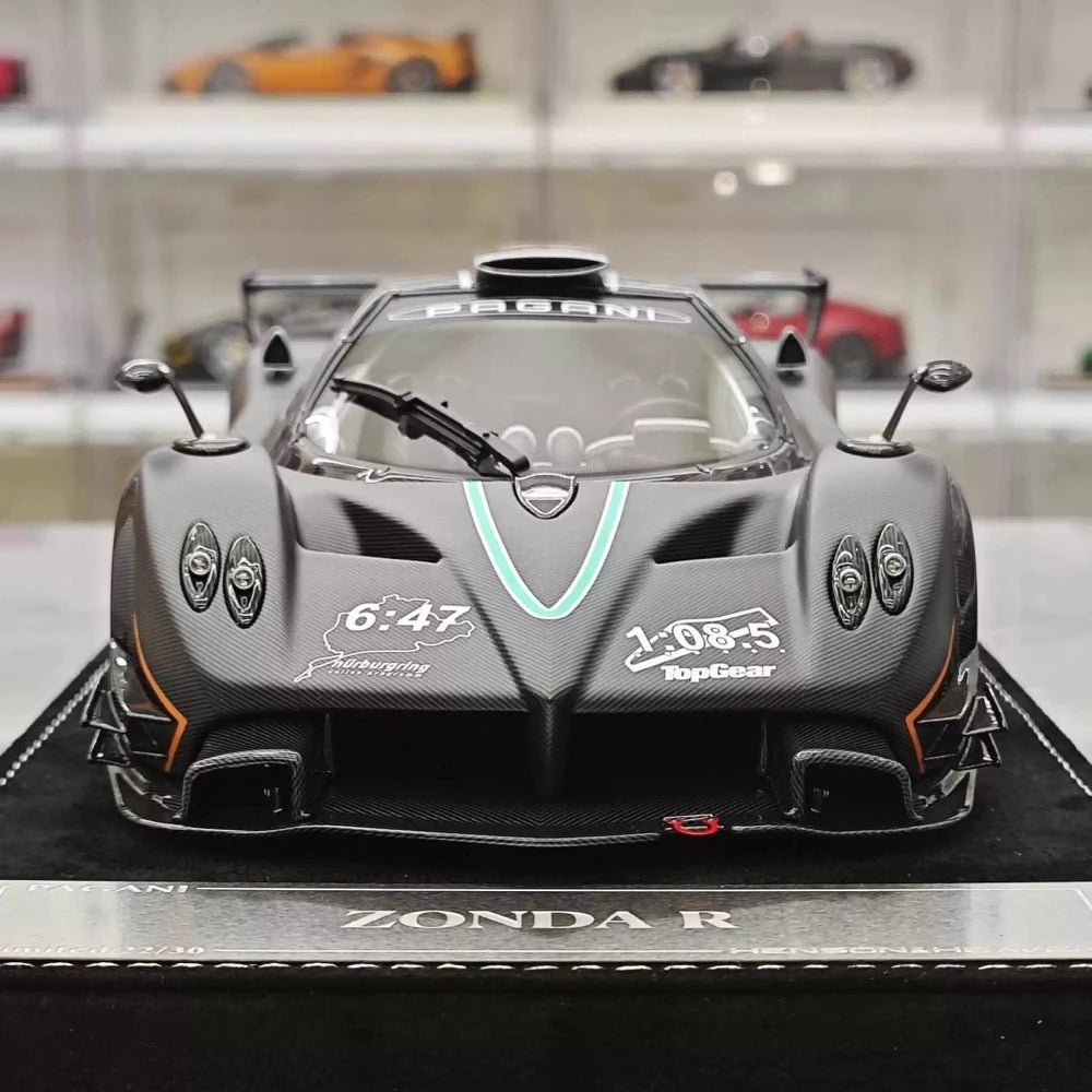 [Henson & Heaven] 1:18 Pagani 2010 Zonda R Evolution nuovo York Time modellino di auto resina