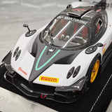 [Henson & Heaven] 1:18 Pagani 2010 Zonda R Evolution White Model Car Resin