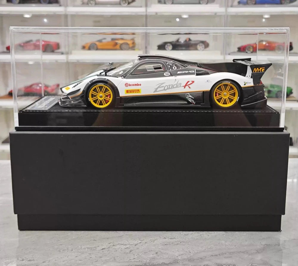 [Henson & Heaven] 1:18 Pagani 2010 Zonda R Evolution bianco modellino di auto resina