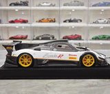 [Henson & Heaven] 1:18 Pagani 2010 Zonda R Evolution White Model Car Resin