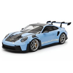 [Henson & Heaven] 1:18 Porsche 2023 992.1 GT3 RS Blue Model Car Resin
