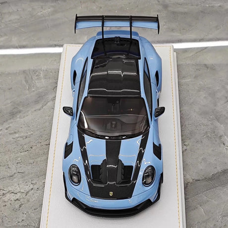 [Henson & Heaven] 1:18 Porsche 2023 992.1 GT3 RS Blue Model Car Resin
