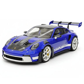 [Henson & Heaven] 1:18 Porsche 2023 992.1 GT3 RS Deep blauw modelauto Hars