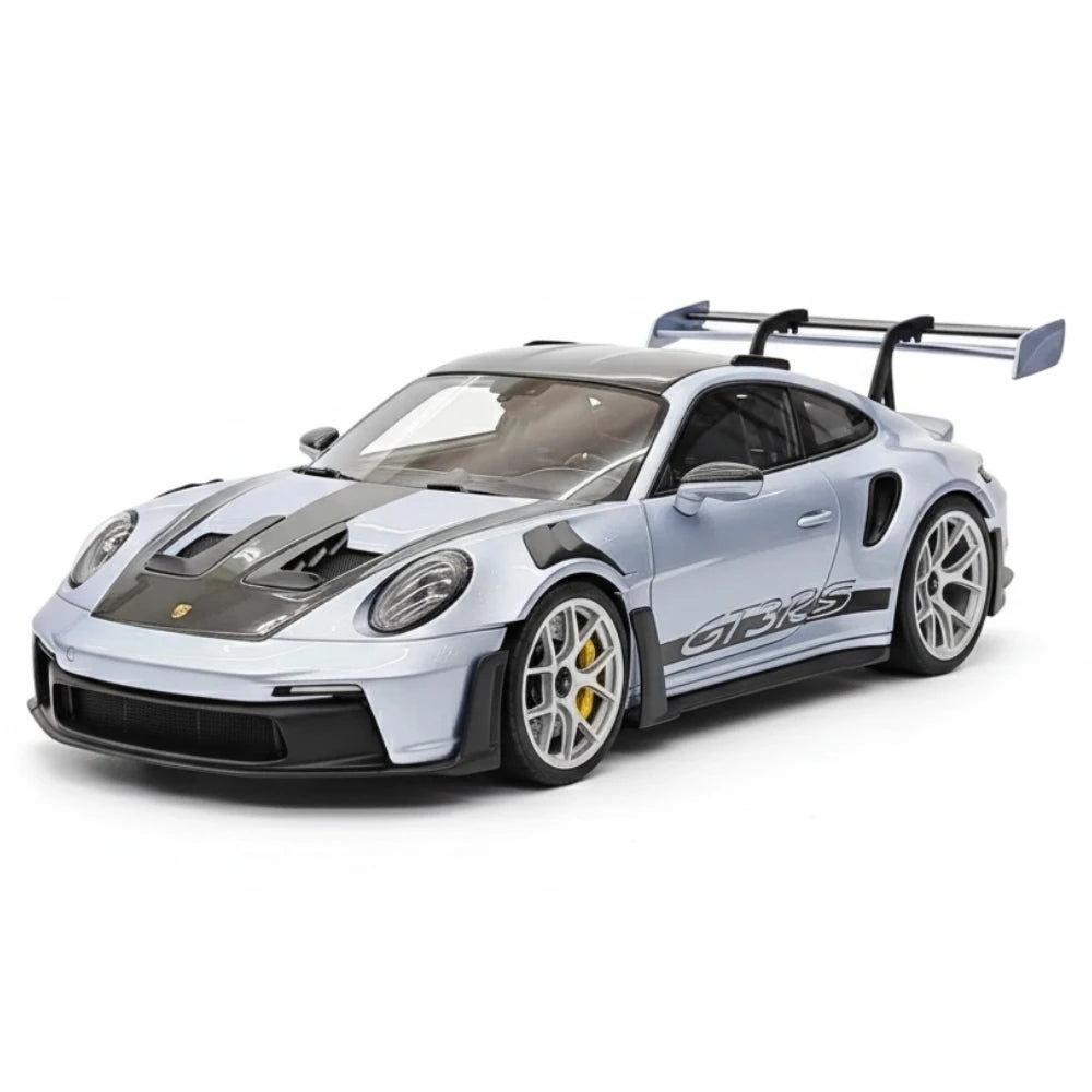 [Henson & Heaven] 1:18 Porsche 2023 992.1 GT3 RS Ice ブルー モデルカー レジン