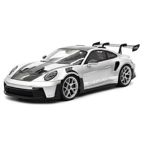 [Henson & Heaven] 1:18 Porsche 2023 992.1 GT3 RS Silver Model Car Resin