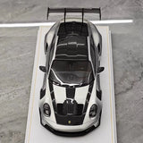 [Henson & Heaven] 1:18 Porsche 2023 992.1 GT3 RS argent voiture miniature Resin