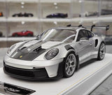[Henson & Heaven] 1:18 Porsche 2023 992.1 GT3 RS argent voiture miniature Resin