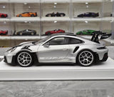 [Henson & Heaven] 1:18 Porsche 2023 992.1 GT3 RS argent voiture miniature Resin