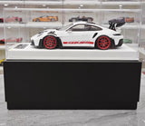 [Henson & Heaven] 1:18 Porsche 2023 992.1 GT3 RS White Model Car Resin