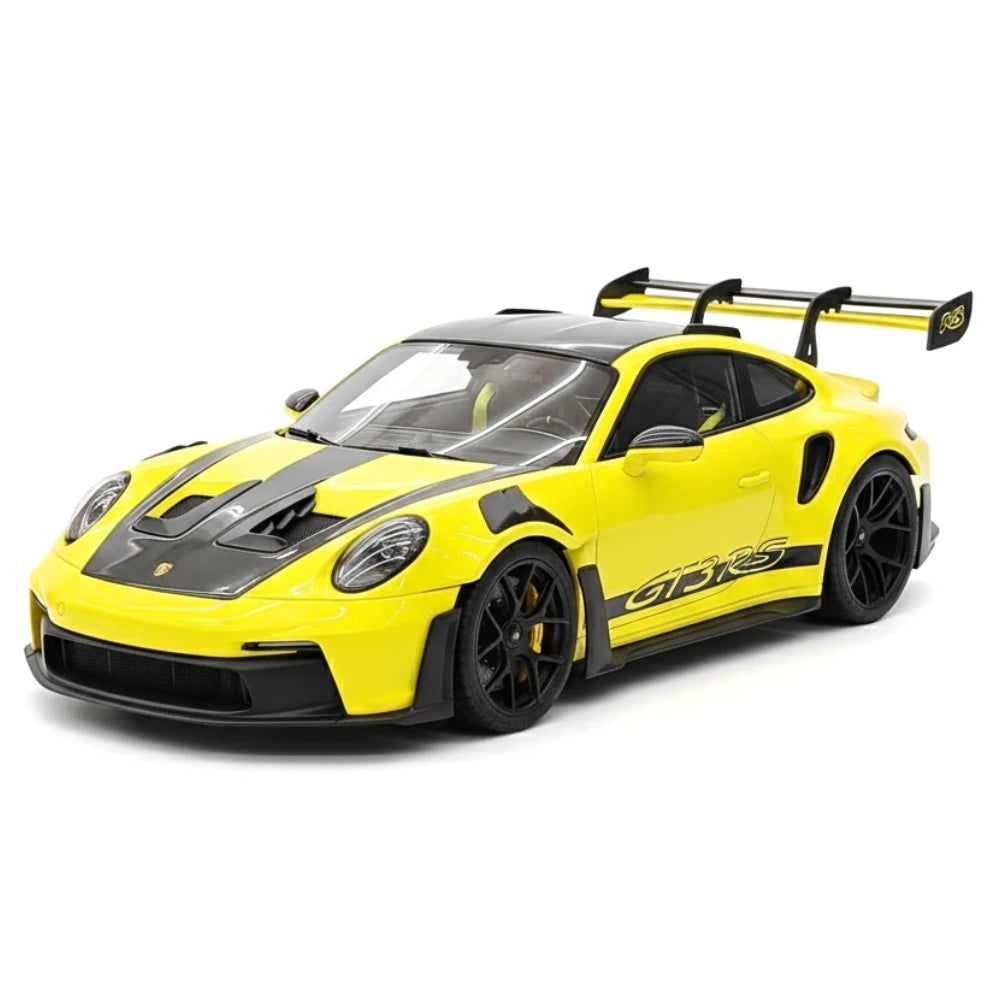 [Henson & Heaven] 1:18 Porsche 2023 992.1 GT3 RS Yellow Model Car Resin