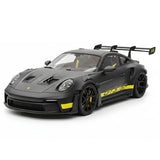 [Henson och Heaven] 1:18 Porsche 2023 992.1 GT3 RS svart modellbil resin