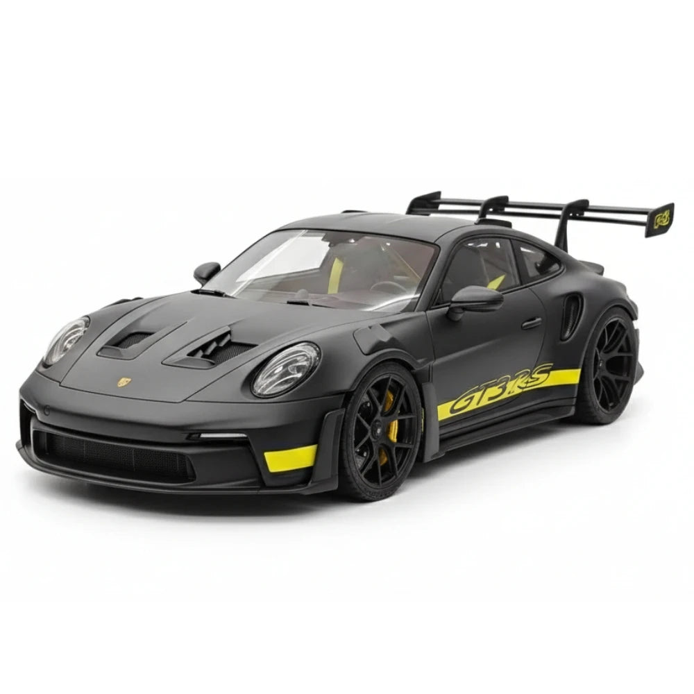[Henson & Heaven] 1:18 Porsche 2023 992.1 GT3 RS Black Model Car Resin