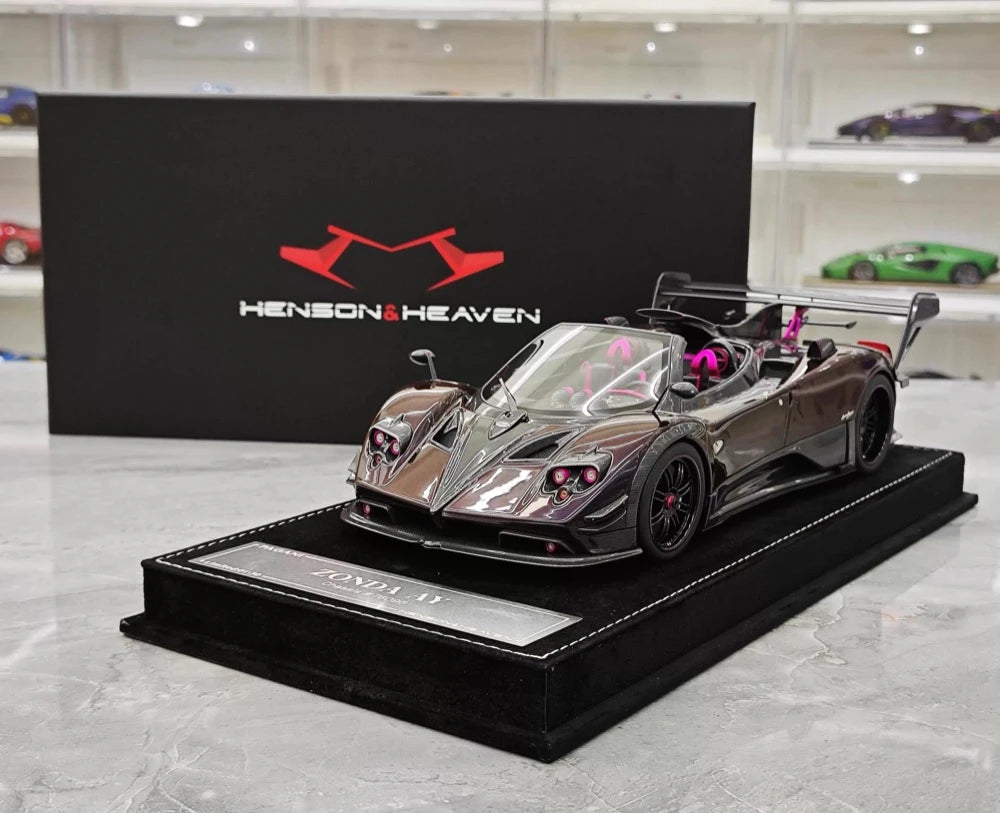 [Henson & Heaven] 1:18 Pagani 2016 Zonda 760 Roadster AY modellino di auto resina