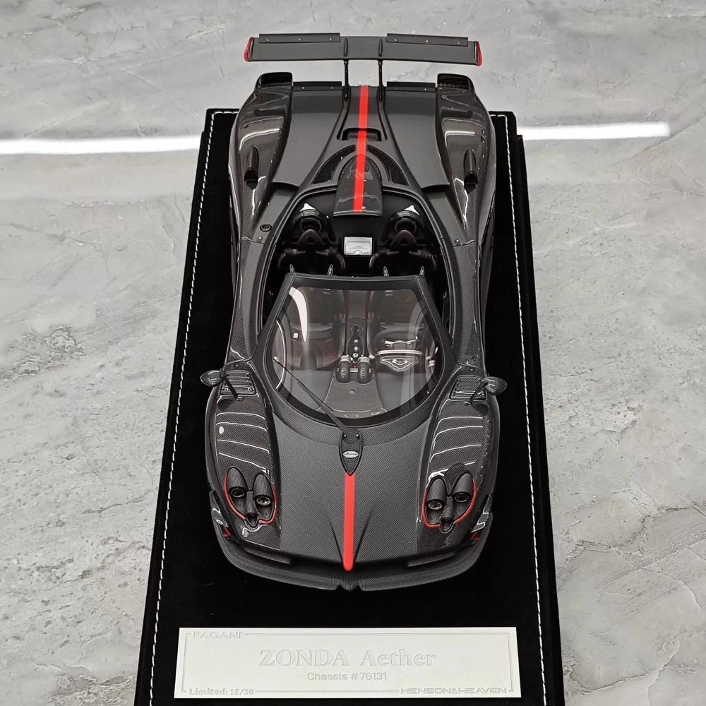 [Henson & Heaven] 1:18 Pagani 2016 Zonda 760 Roadster Achille Model Car Resin