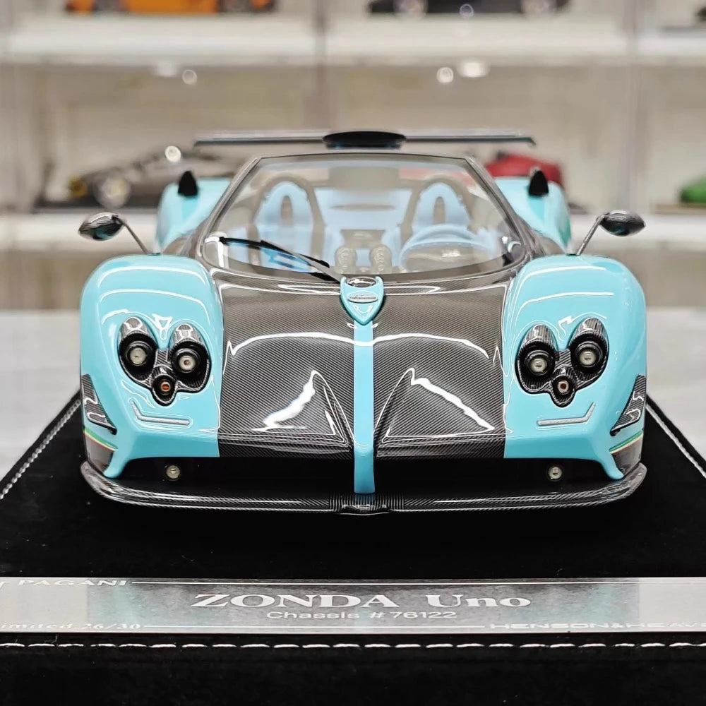 [Henson & Heaven] 1:18 Pagani 2016 Zonda 760 Roadster Uno Model Car Resin