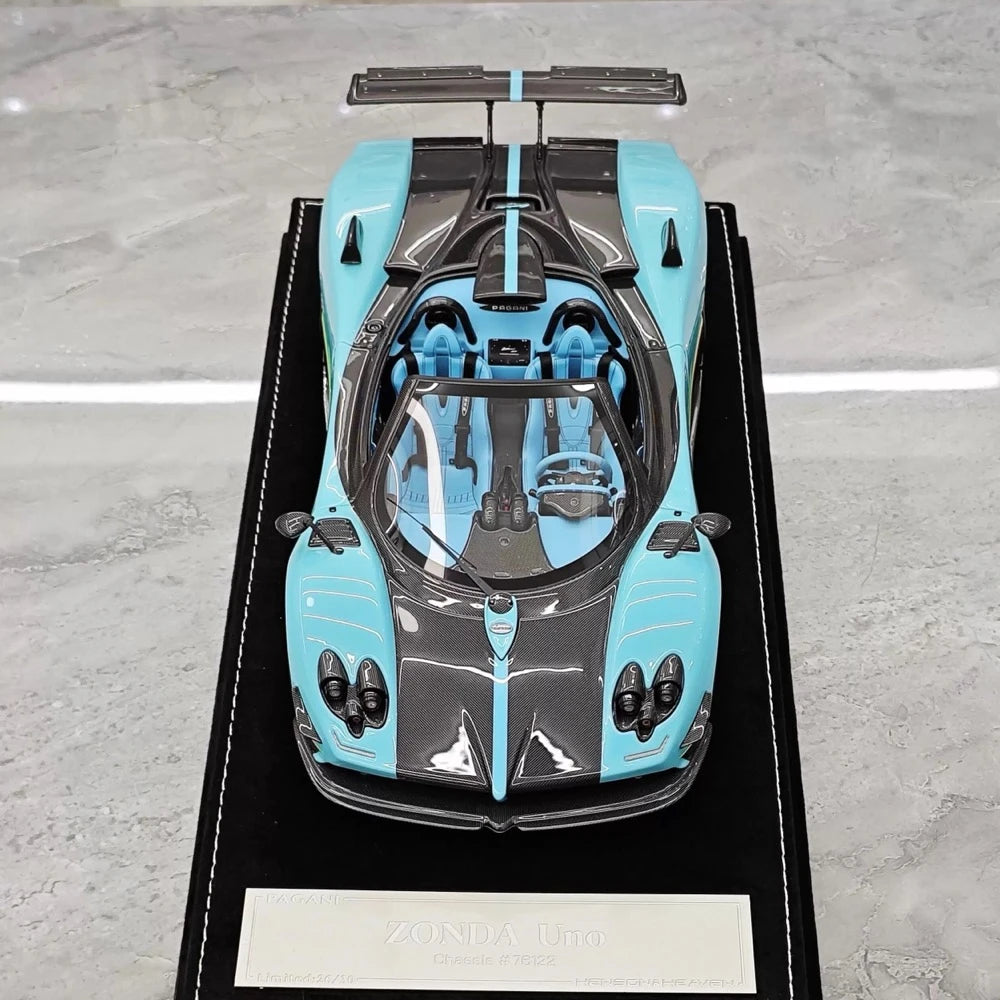 [Henson & Heaven] 1:18 Pagani 2016 Zonda 760 Roadster Uno Model Car Resin